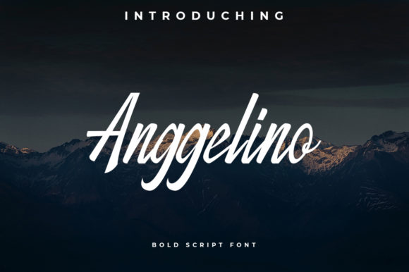 Anggelino: A Stylish Handwritten Font for Modern Web Design