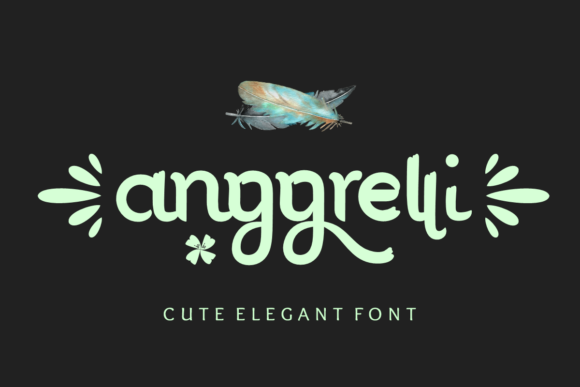 Anggrelli: A Handwritten Font for Elegant Editorial Design