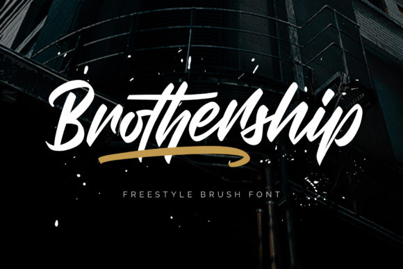 Brothership: A Handwritten Font for Elegant Branding