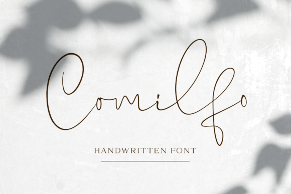 Comilfo: A Script Font with Elegance and Versatility