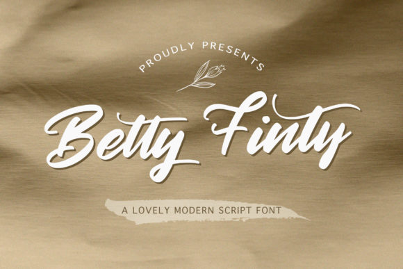 Discover Betty Finty: A Handwritten Font for Editorial Elegance
