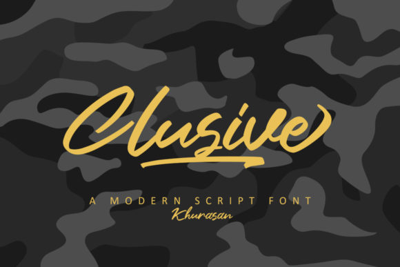 Discover Clusive: A Handwritten Font for Modern Branding