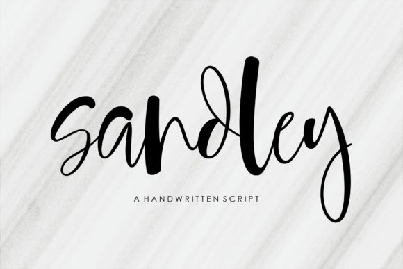 Discover Sandley: A Handwritten Font for Creative Branding