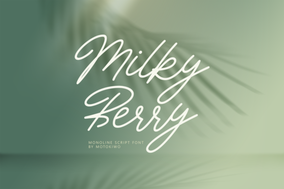 Discover the Elegance of Milky Berry Font for Web Design