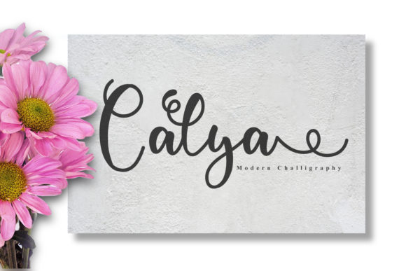 Discovering Calya: A Handwritten Font for Elegant Branding