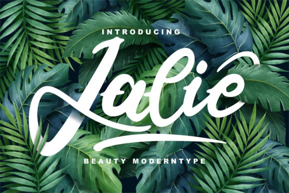 Discovering Jalie: A Versatile Script Font for Editorial Design