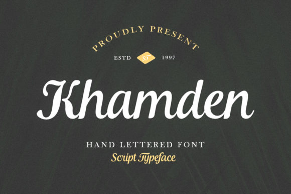 Discovering Khamden: A Handwritten Font for Editorial Elegance