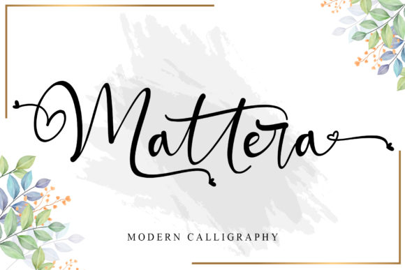 Discovering Mattera: A Perfect Script Font for Editorial Design