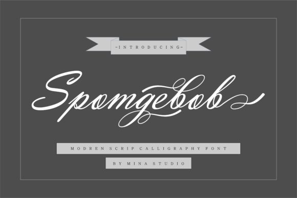 Elevate Your Brand with Spomgebob: A Premium Handwritten Font