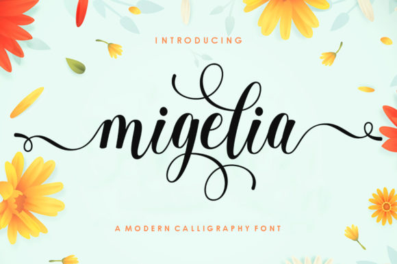 Elevate Your Craft with Migelia: A Delicate Handwritten Font