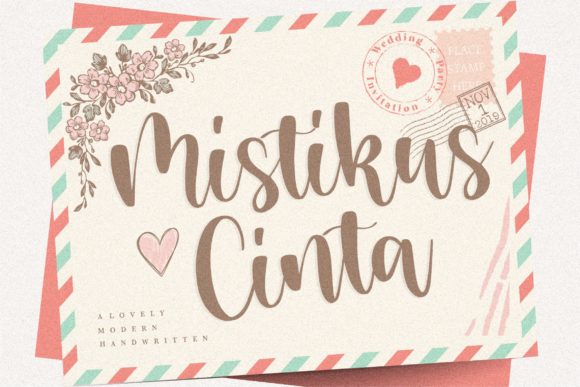Elevate Your Craft with Mistikus Cinta Font