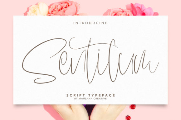 Enhance Your Brand with Sentilum: A Handwritten Font