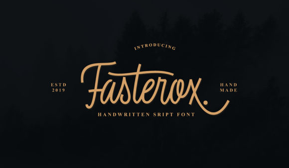Enhance Your Campaign with the Elegant Fasterox Font