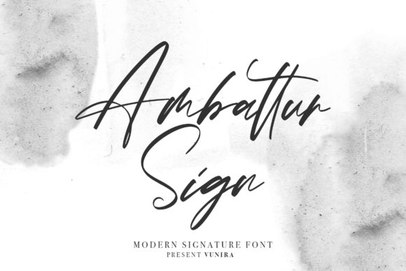 Enhance Your Campaigns with Ambattur Sign Font