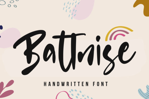 Experience the Quirky Charm of Battnise Font in Web Design