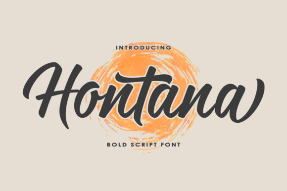 Hontana: A Friendly Handwritten Font for Editorial Design