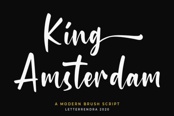 King Amsterdam: A Timeless Font for Your Brand
