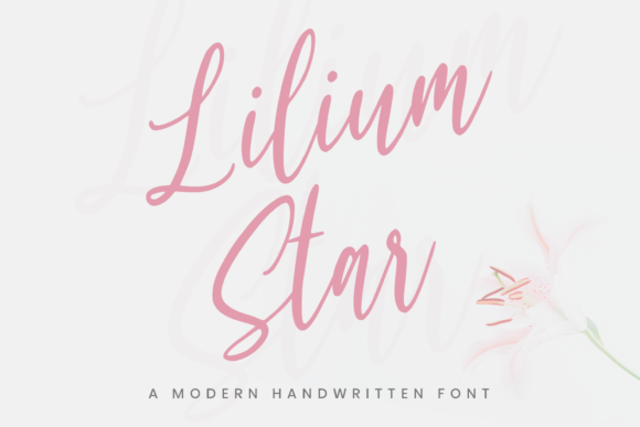 Lilium Star: A Handwritten Font for Memorable Campaigns