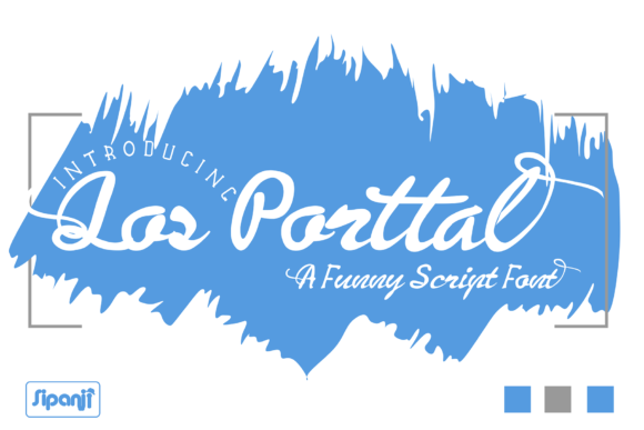 Los Porttal: A Script Font with Elegance and Flair