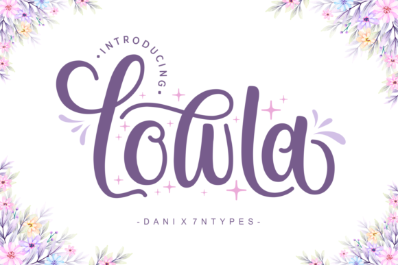 Lowla: A Handwritten Font for Distinct Web Design