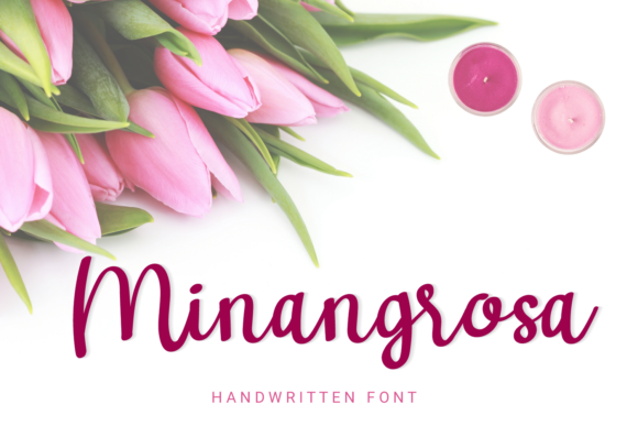 Minangrosa: A Versatile Handwritten Font for Engaging Visuals