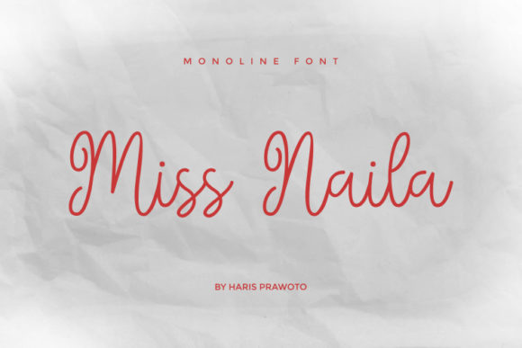 Miss Naila: A Delicate and Elegant Handwritten Font