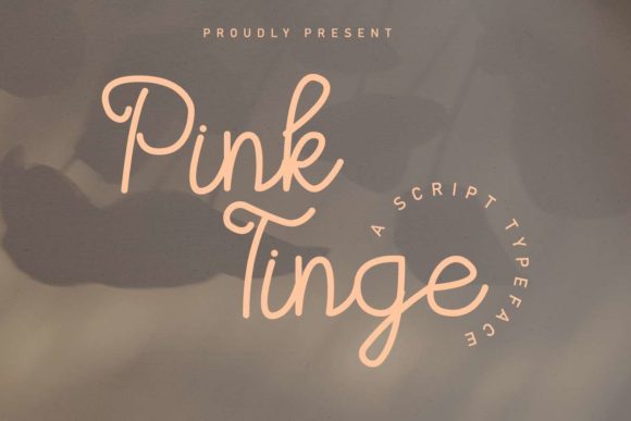 Pink Tinge: A Handwritten Font for Elegant Web Design