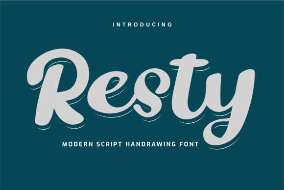 Resty: A Fresh Take on Modern Script Typography