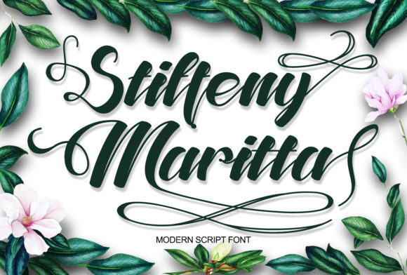 Stiffeny Maritta: A Handwritten Font for Elegant Web Design