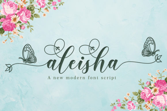 Transform Your Brand with Aleisha: An Elegant Handwritten Font