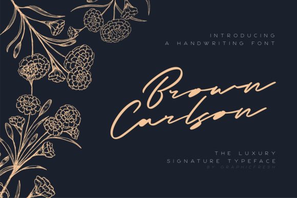 Transform Your Brand with Brown Carlson: A Versatile Script Font