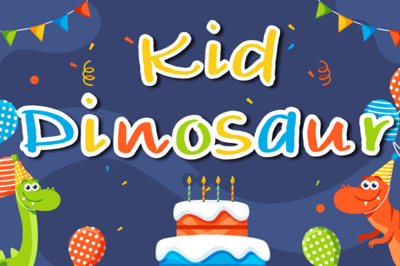 Transform Your Brand with Kid Dinosaur Font