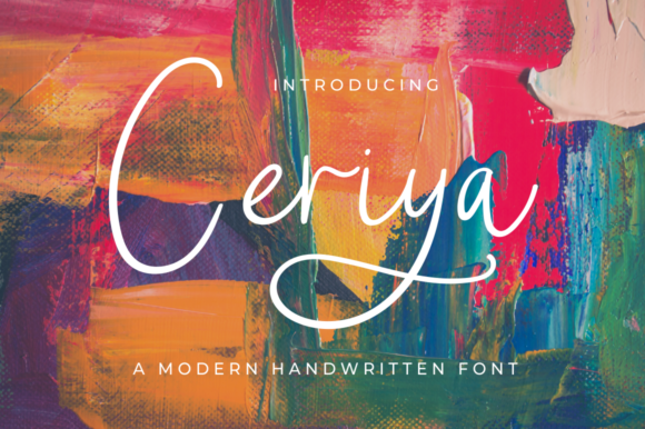 Transform Your Campaign with Ceriya: A Timeless Handwritten Font