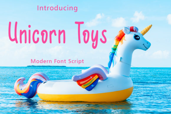 Unicorn Toys: A Charming Handwritten Font for Makers