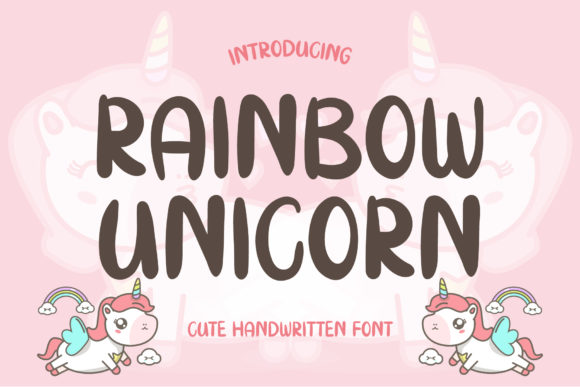Unleashing Creativity with Rainbow Unicorn Font