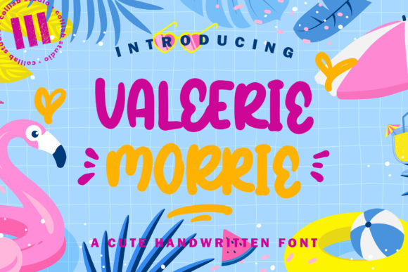 Valeerie Morrie: A Playful and Authentic Display Font for Web Design